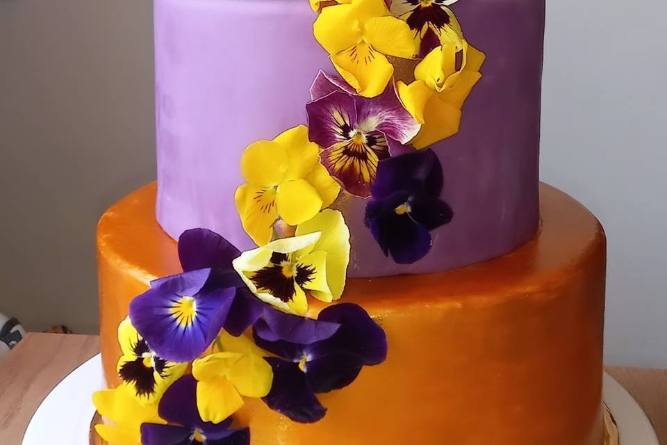 Wedding cake anniversaire