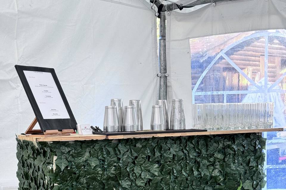 Bar Végétal — Bar Champêtre Mariage