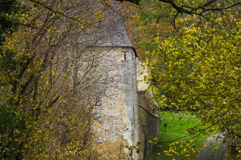 Arrivée au domaine