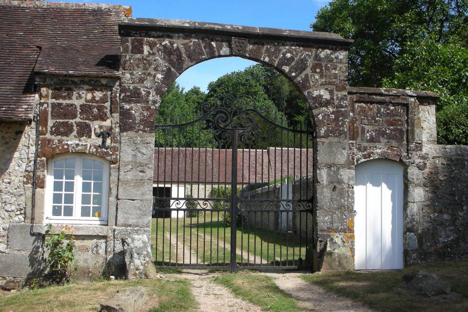 Porche et grille d'honneur