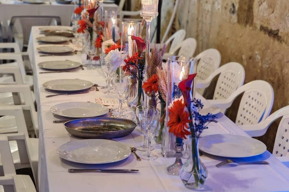 Table des mariés