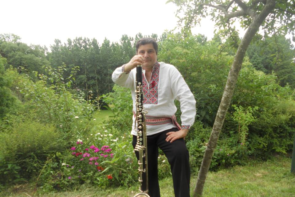 à la clarinette basse
