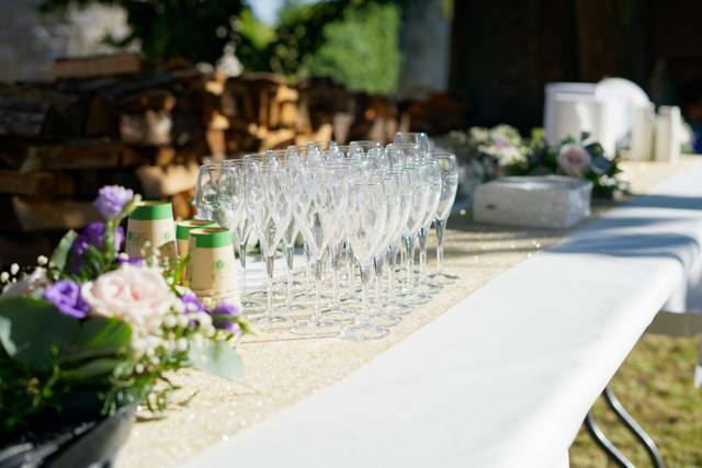 Apéritif dinatoire extérieure