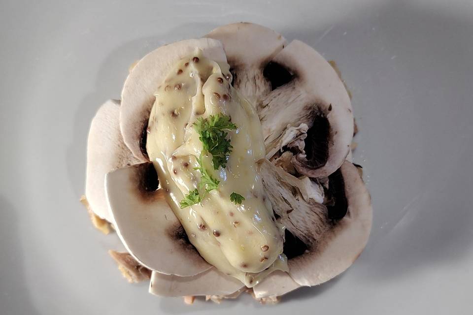 Champignons en sauce