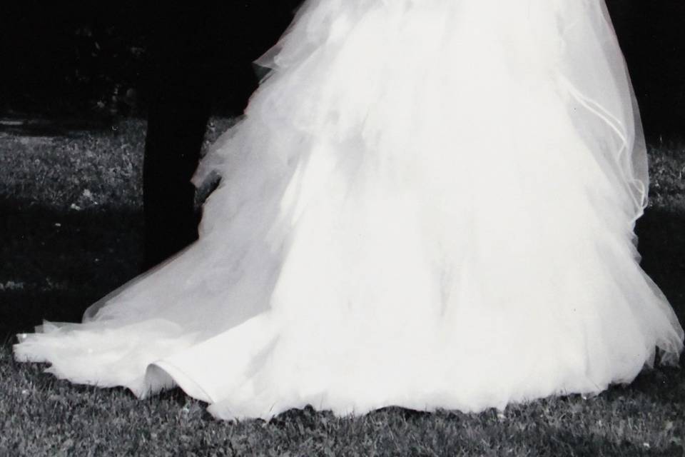 Mariée avec la robe Aria