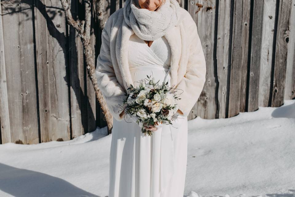 Tenue de mariée