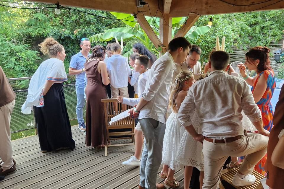 Mariage escape game surprise