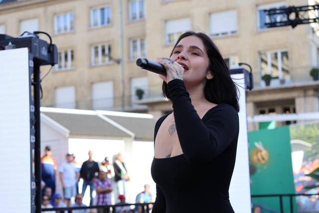 Pendant un concert