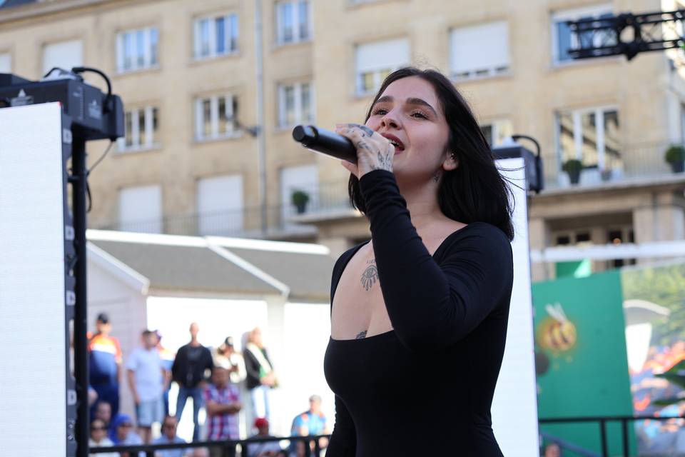 Pendant un concert