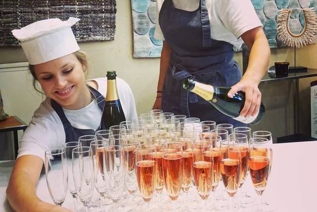 Champagne. Aurélie et Jade.