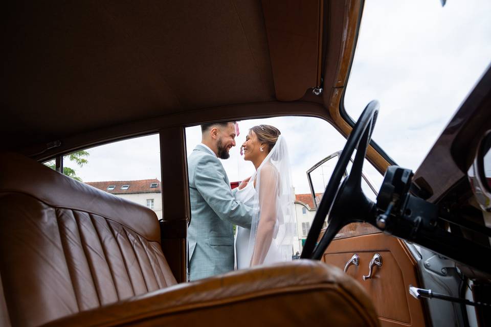 Couple voiture