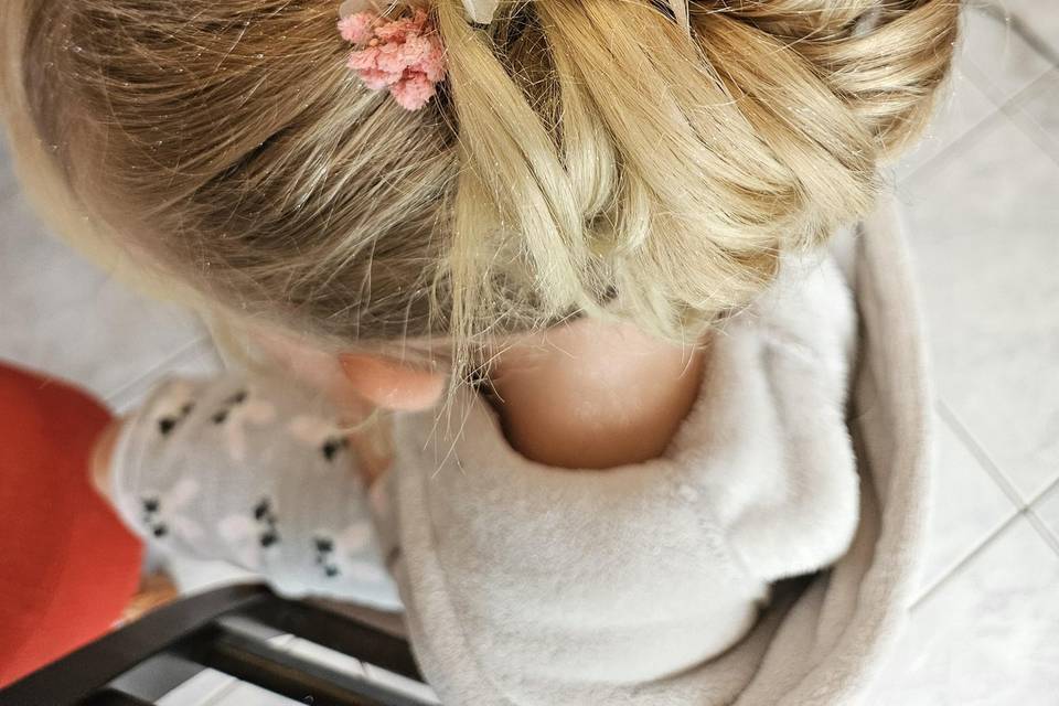 Chignon enfant