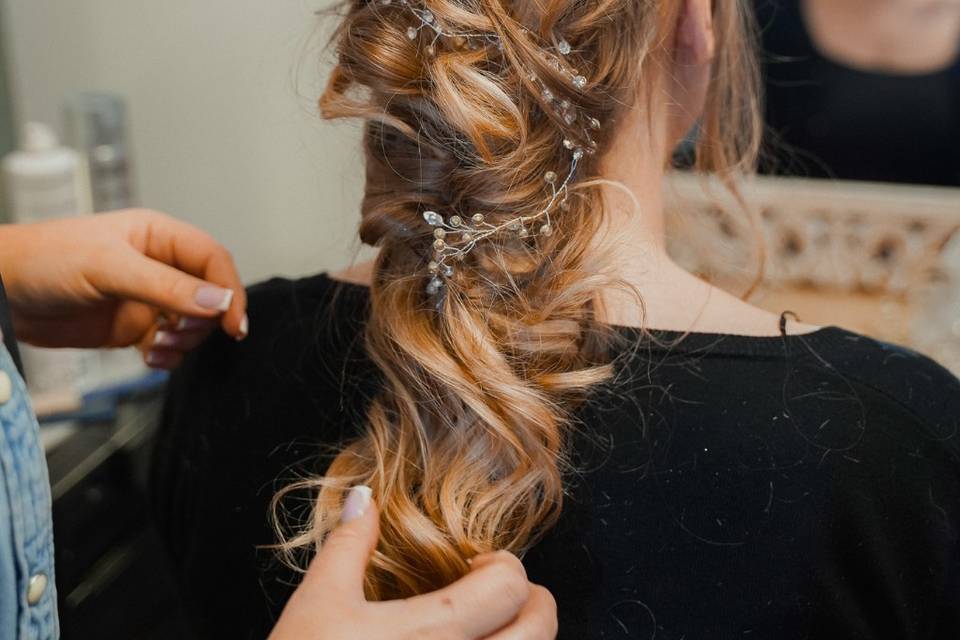 Natte et boucle