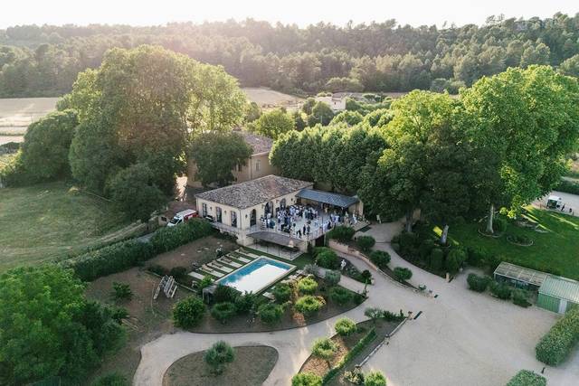 Domaine vue drone