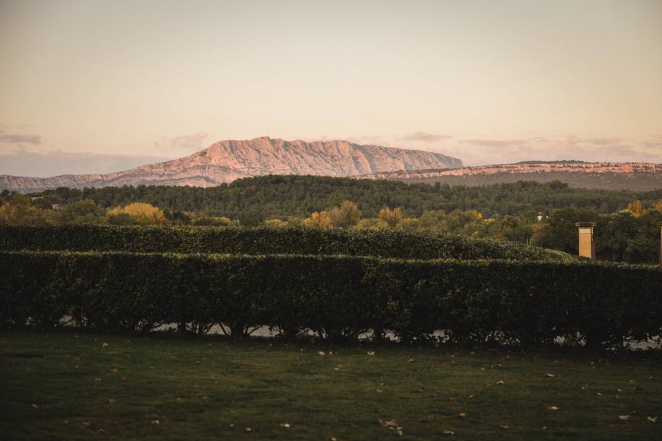 Vue sainte victoire