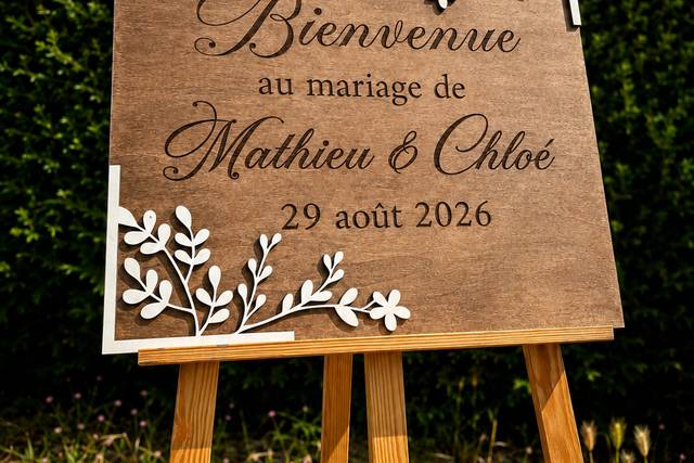 Panneau de bienvenue