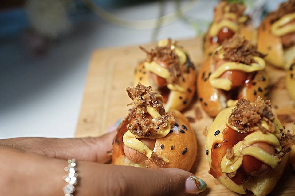 Mini hot dog
