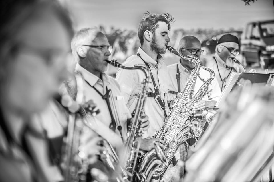 Une partie des musiciens