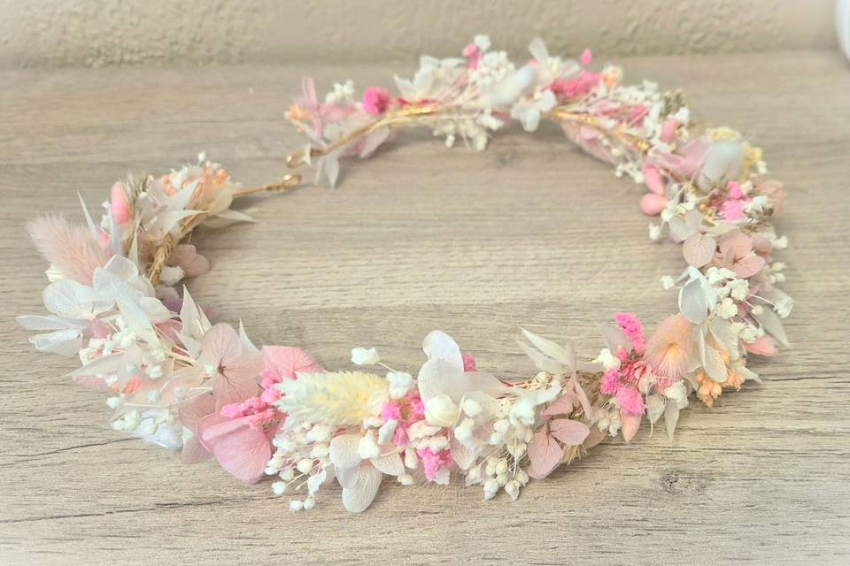 Couronne de fleurs