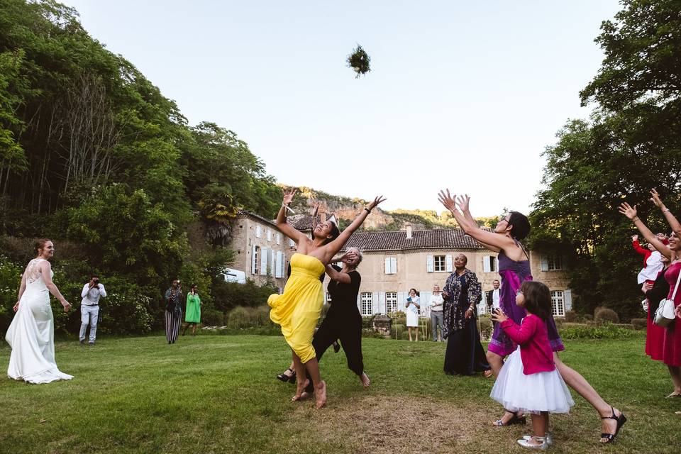 Lancer du bouquet