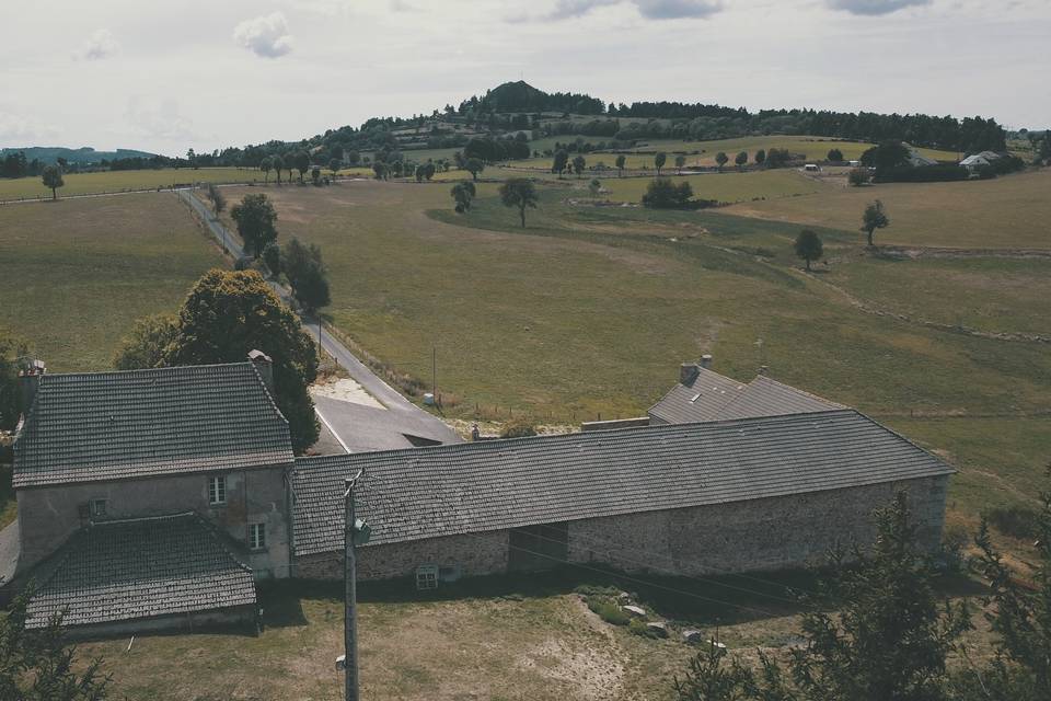 Vue du domaine de l'Esclache