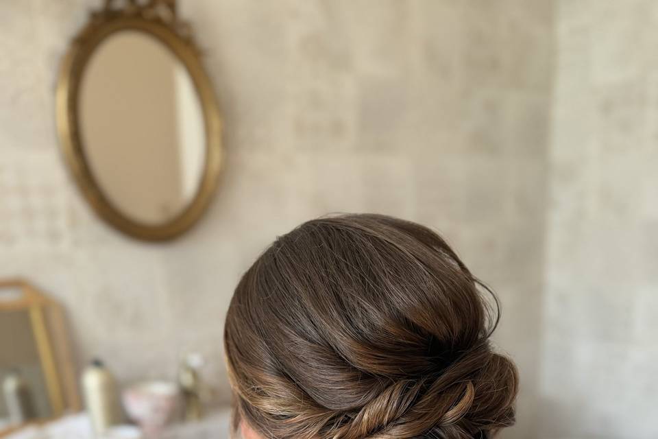 Chignon Mariée Déplacement