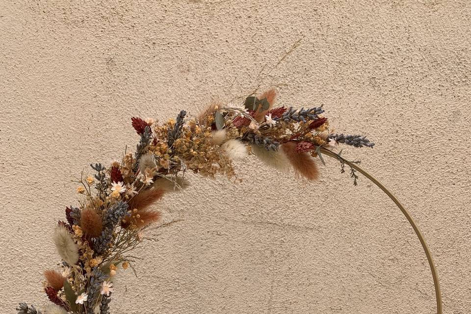 Décoration florales.