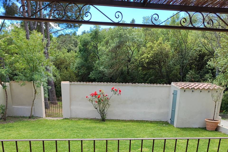 Terrasse du gîte