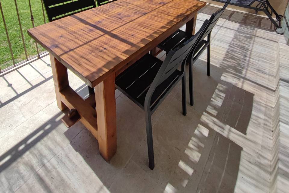 Terrasse du gîte