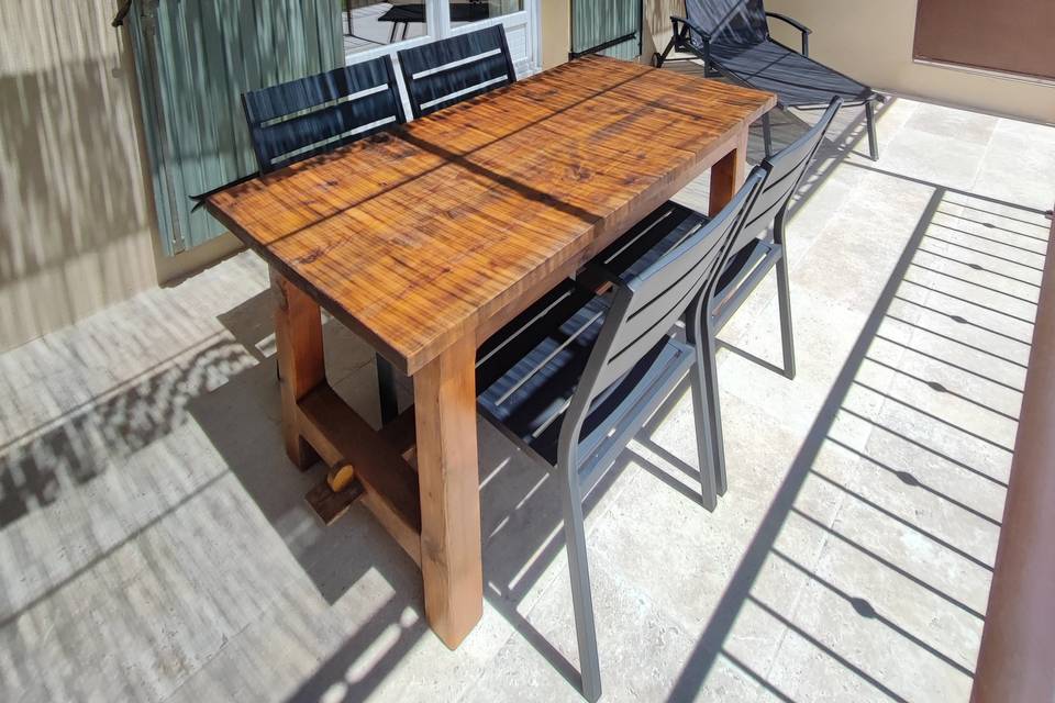Terrasse du gîte