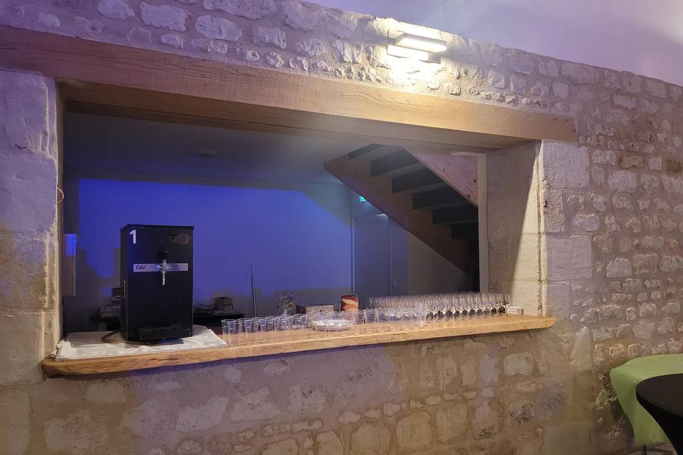 Bar dans la salle