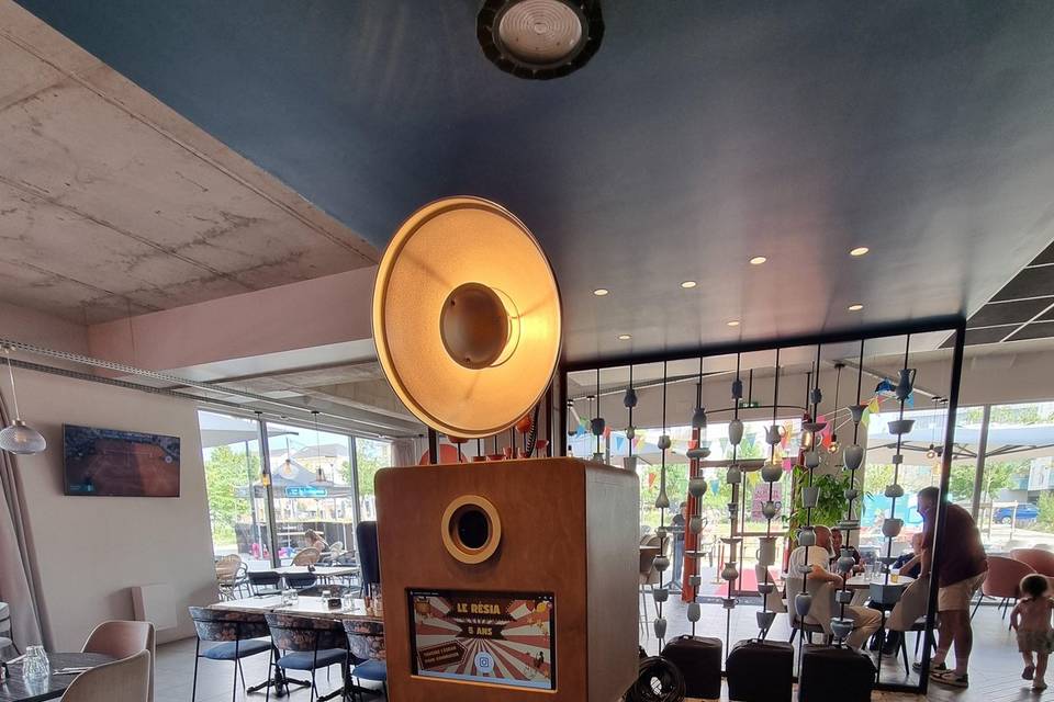 Photobooth restaurant