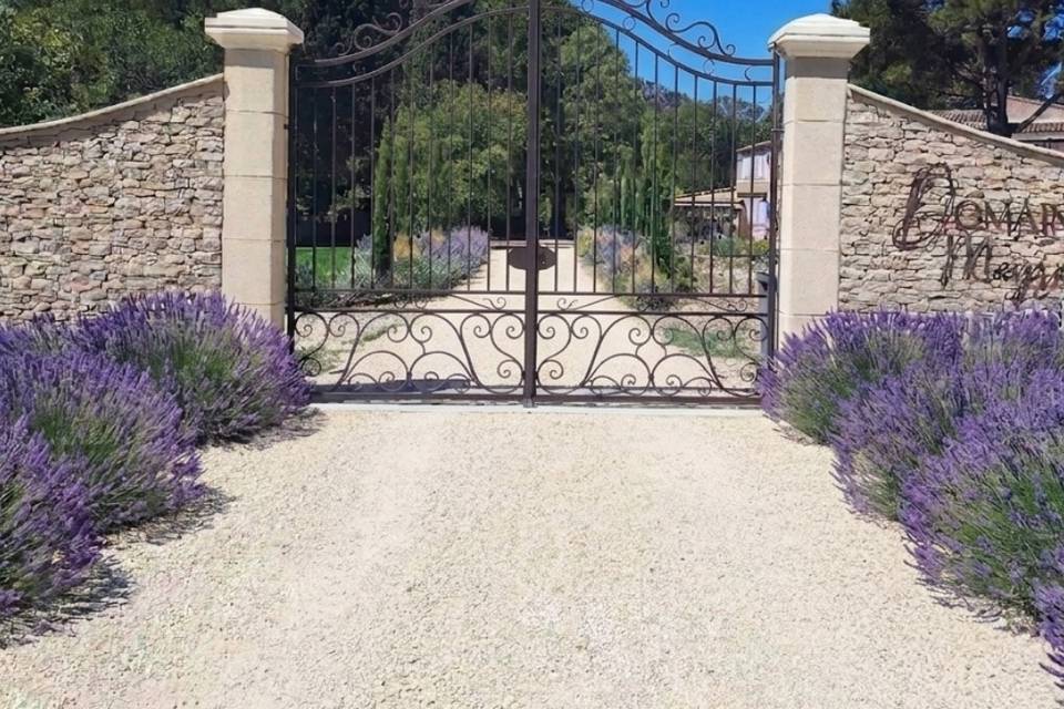 Entrée du domaine