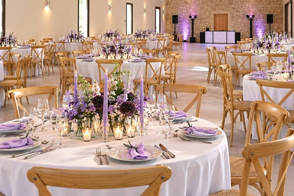 Mise en place mariage