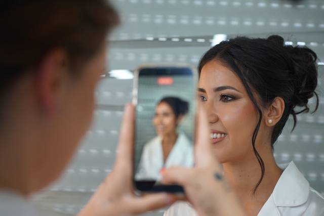 Mise en beauté mariée