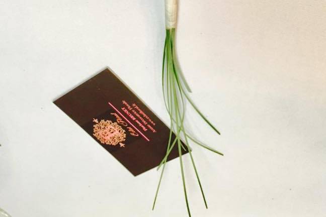 Boutonnière rouge