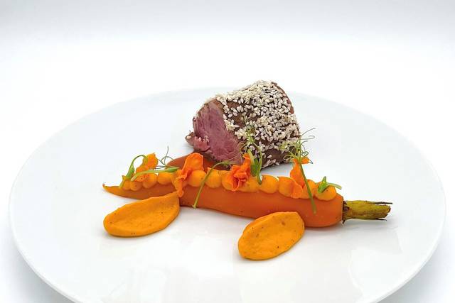 Filet de bœuf mariné saké