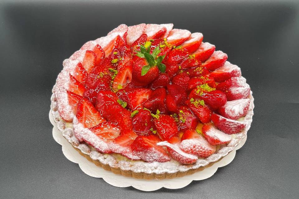 Tarte aux fraises