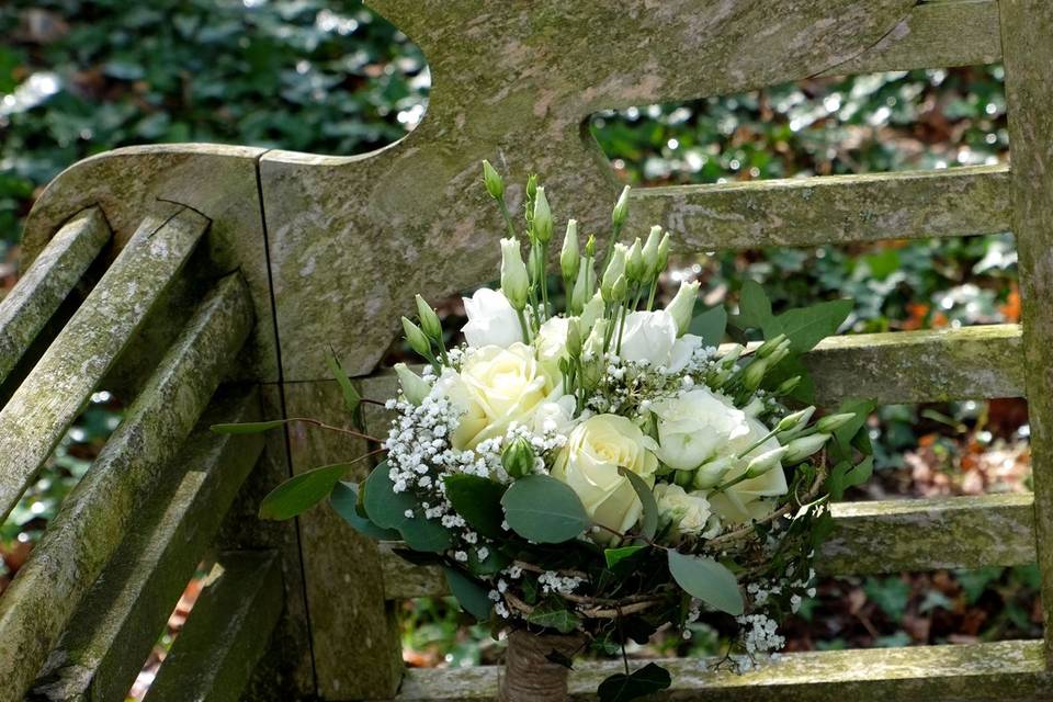 Bouquet de mariée champêtre