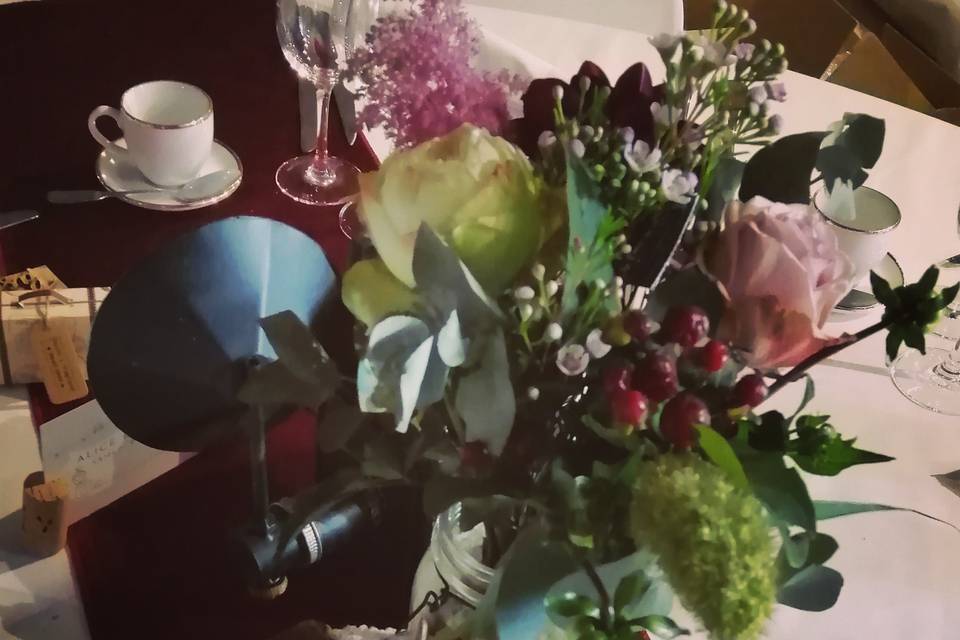 Petit bouquet table