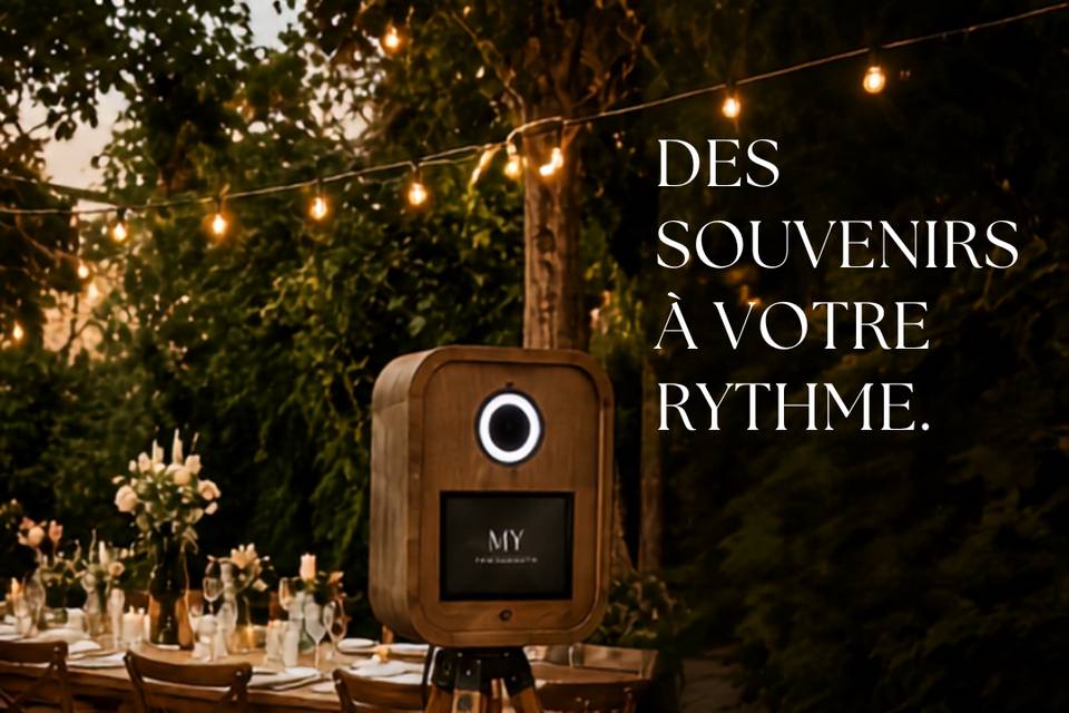 My Photobooth - Borne Bois