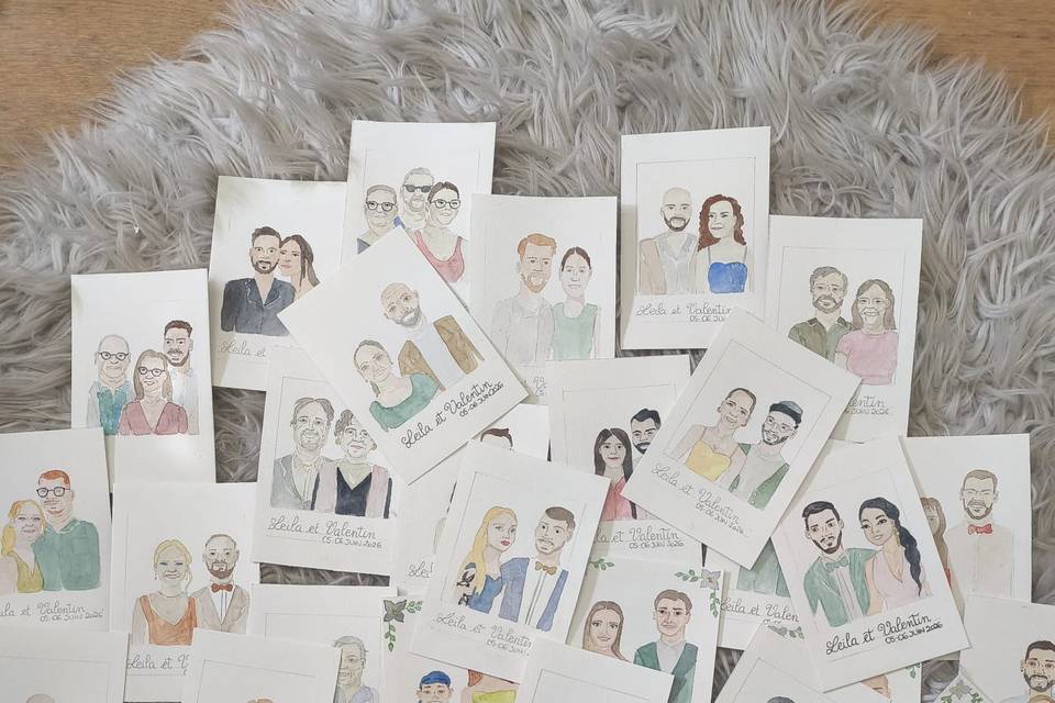 Portraits invités