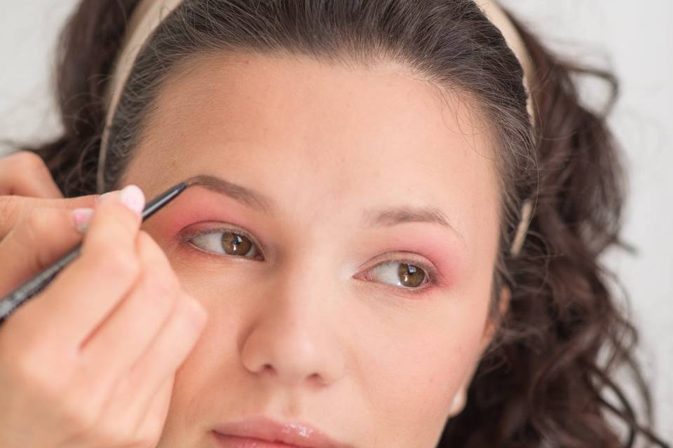 Étape maquillage