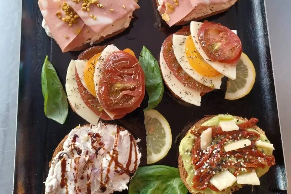 Plateau de bruschetta