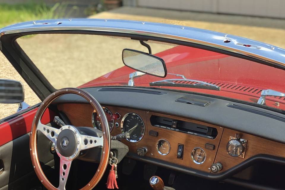 Intérieur Triumph Spitfire