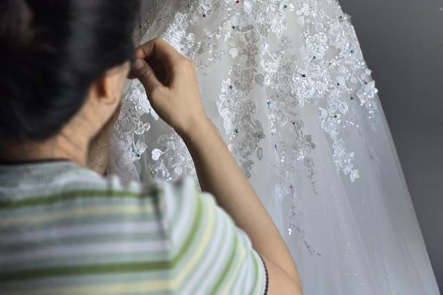 Réalisée par une couturière
