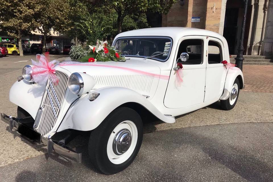 Mariage de rêve en traction