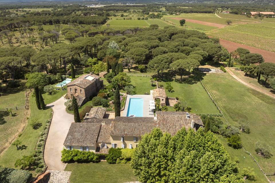 Exterieur vue du ciel