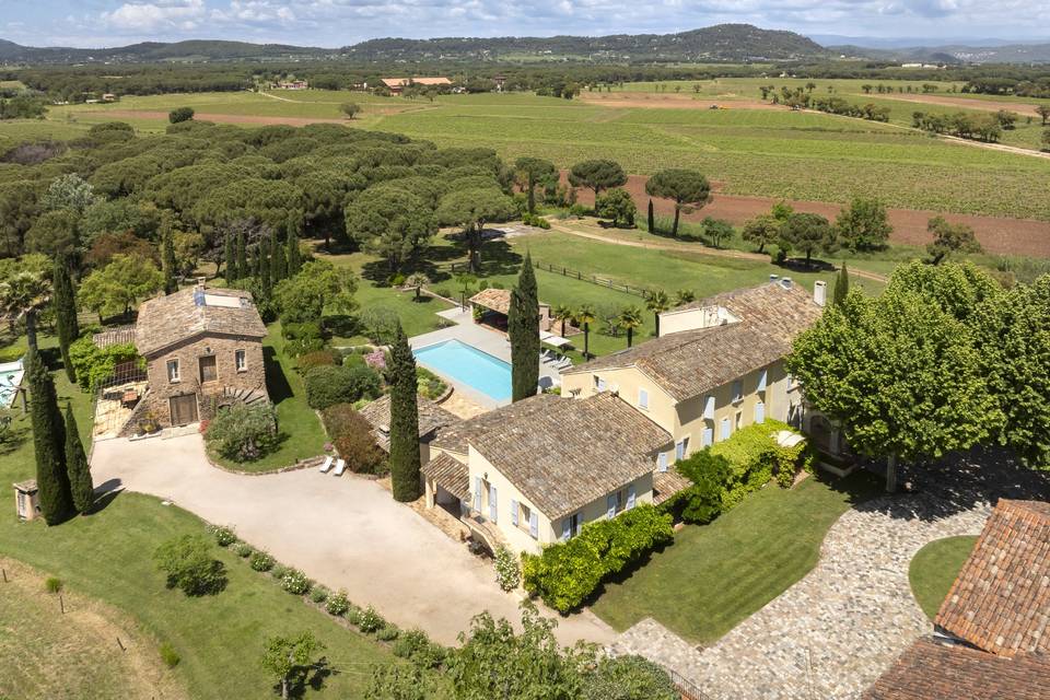 Exterieur vue du ciel