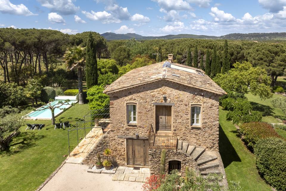 Mas vue du ciel
